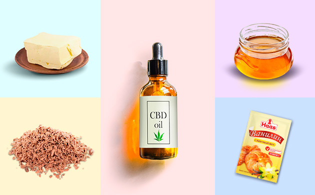 Ингредиенты для шоколада с КБД Компоненты для домашнего шоколада