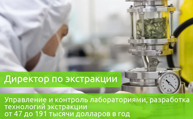 Зарплата директора по экстракции 47-191 тыс. долларов