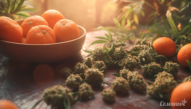  Конопля с цитрусовым ароматом