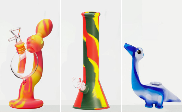 Силиконовые бонги Бонги из силикона