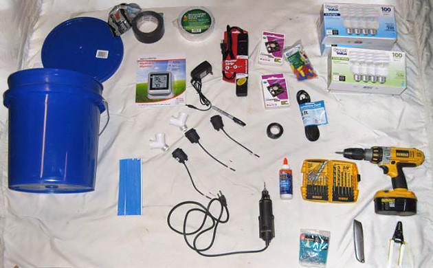 Сборка Космического Ведра Детали для сбора Космического Ведра