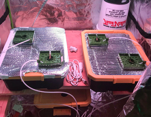 Самодельная гидропонная установка Техника питательного слоя