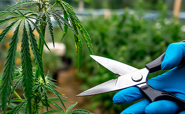 Уход за материнским кустом каннабиса