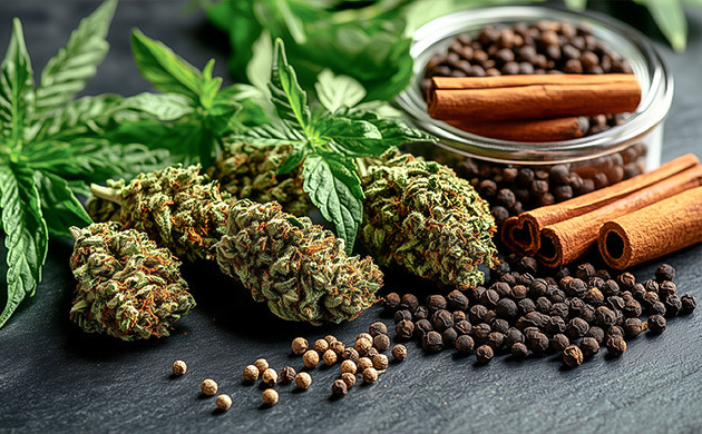 Шишки конопли