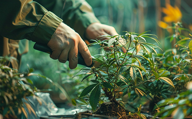 Каннабис-бонсай: терапия природой