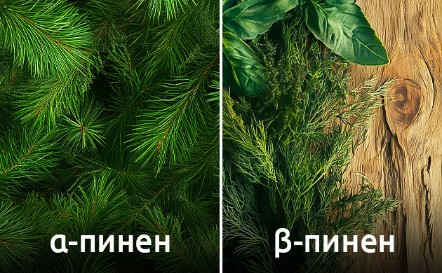 Изомеры пинена: альфа и бета Различия альфа-пинена и бета-пинена