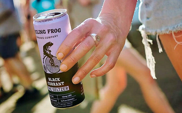 Бренд напитков – Cycling Frog