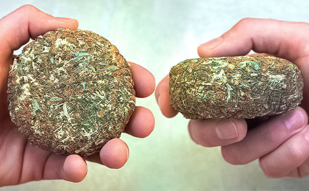 Что такое Brick weed? Популярность прессованной конопли