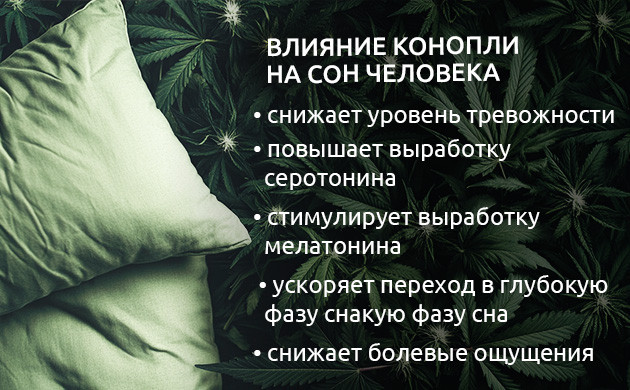 Как конопля улучшает сон Влияние конопли на сон человека