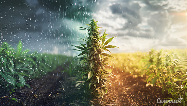 Тропизмы: реакция на раздражители конопли