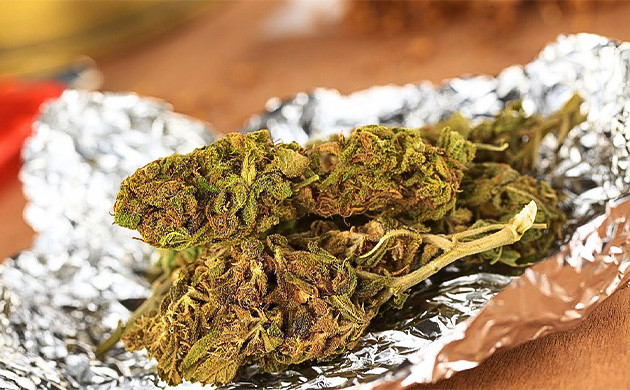 Хранение в алюминиевой фольге Марихуана в алюминиевой фольге
