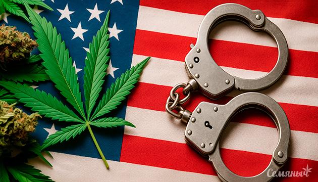 Количество арестов за каннабис в США снизилось в несколько раз