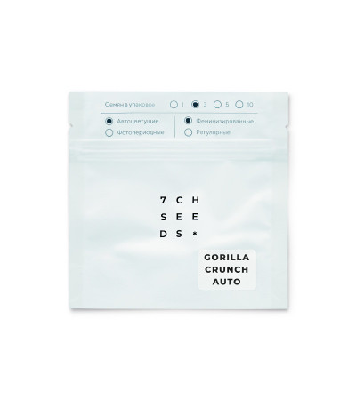 Семена сорта Gorilla Crunch Auto fem от Семяныча