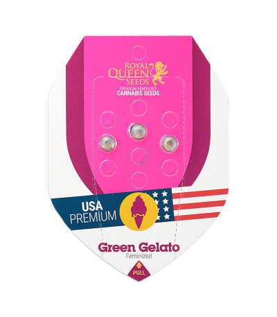 Семена сорта Green Gelato fem (Royal Queen Seeds)