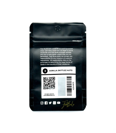 Семена сорта Gorilla Zkittlez Auto fem (FastBuds)