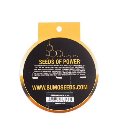 Семена сорта Cali Gangsta Kush fem (Sumo Seeds)