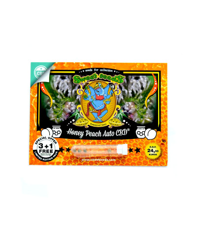 Семена сорта Honey Peach Auto CBD fem (Sweet Seeds)