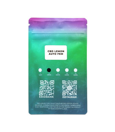 Семена сорта CBD Lemon Auto fem (Herbies Seeds)