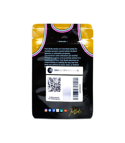 Семена сорта Orange Sherbet Auto fem (FastBuds)