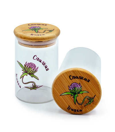 Баночка герметичная с принтом 7CH, большая