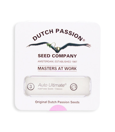 Семена конопли Auto Ultimate fem в оригинальной упаковке