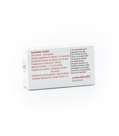 Семена сорта Banana Purp fem (Medical Seeds)