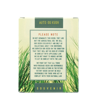 Семена сорта Auto OG Kush fem (Victory Seeds)