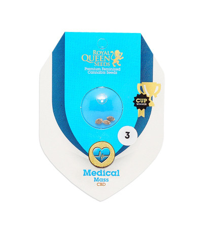 Семена сорта Medical Mass CBD fem (Royal Queen Seeds)