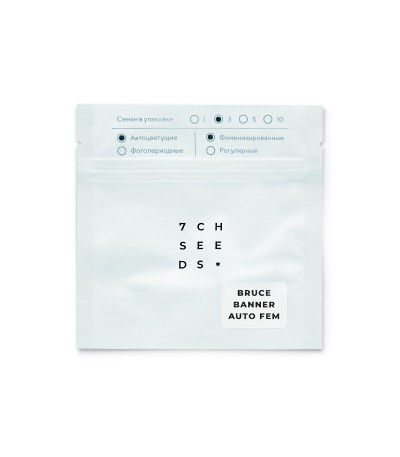 Семена сорта Bruce Banner Auto fem (Семяныч)