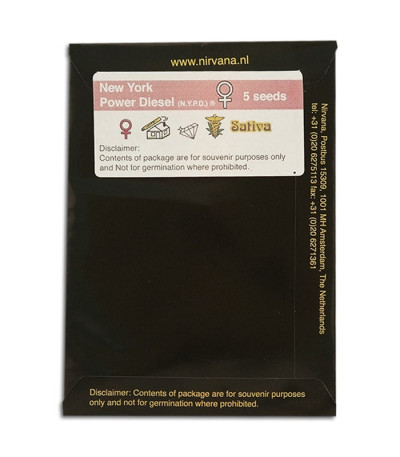 Семена сорта New York Power Diesel fem (Nirvana Seeds)